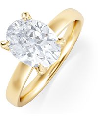 The Diamond Store - Origin 2.00Ct Oval Cut Lab Diamond Solitaire Engagement Ring - Lyst