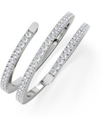 The Diamond Store - Lab Diamond Spiral Ring 0.25Ct - Lyst