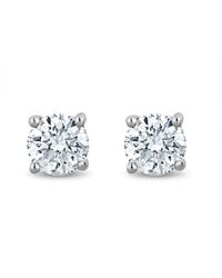 The Diamond Store - 0.3 Ct Lab Grown Diamond Stud Earrings - Lyst