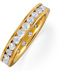 The Diamond Store - Diamond Eternity Ring Rae Channel Set 1.50Ct H/Si - Lyst