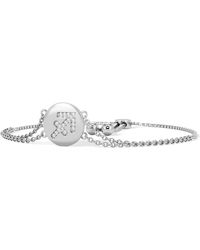 The Diamond Store - Astrology Sagittarius 0.07Ct Lab Grown Diamond Adjustable Medallion Bracelet Sterling - Lyst