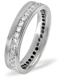 The Diamond Store - 0.38Ct H/Si Diamond 18K Dress Ring - Lyst
