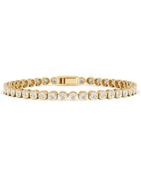 The Diamond Store - 3.00Ct Round Cut Lab Diamond Bezel Tennis Bracelet - Lyst