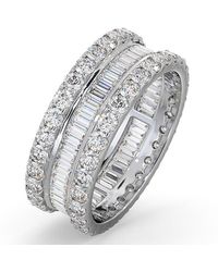 The Diamond Store - Eternity Ring Katie Diamond 3.00Ct G/Vs - Lyst