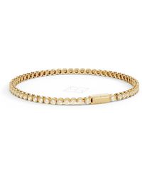 The Diamond Store - 0.50Ct Round Cut Lab Diamond Bezel Tennis Bracelet - Lyst