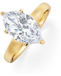 The Diamond Store - Amora Marquise 2.00Ct Lab Diamond Engagement Ring F/Vs Set - Lyst