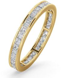 The Diamond Store - Eternity Ring Lauren 18K Diamond 1.00Ct H/Si - Lyst