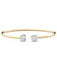 The Diamond Store - Affinity 1.00Ct Oval Cut Lab Diamond Bangle - Lyst