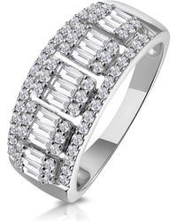The Diamond Store - 0.85Ct Diamond Asteria Baguette Eternity Ring - Lyst