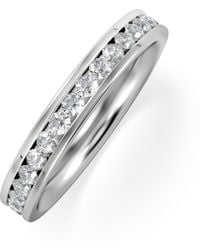 The Diamond Store - Diamond Eternity Ring Rae Channel Set 1.00Ct H/Si - Lyst