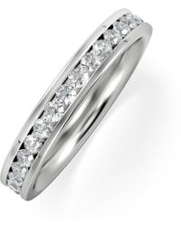 The Diamond Store - Diamond Eternity Ring Rae Channel Set 1.00Ct H/Si - Lyst