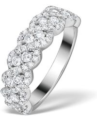 The Diamond Store - Lab Diamond Weave Ring 1Ct H/Si - Lyst
