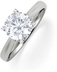 The Diamond Store - 1.50Ct Diamond Engagement Ring Grace Lab F/Vs1 Igi Certified - Lyst