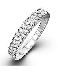The Diamond Store - Sophie 18K Diamond Eternity Ring 0.50Ct G/Vs - Lyst