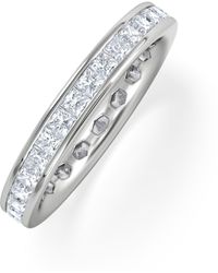 The Diamond Store - Eternity Ring Lauren 18K Diamond 1.50Ct G/Vs - Lyst