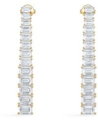 The Diamond Store - Luxe 7.00Ct Lab Diamond Drop Earrings With Igi Certified Emerald-Cut Diamonds - Lyst