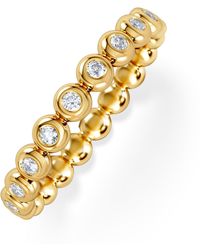 The Diamond Store - Lab Diamond Rubover Eternity Ring 0.33Ct - Lyst