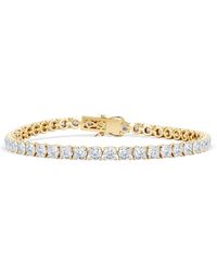 The Diamond Store - Luxe 19.00Ct Lab Diamond Tennis Bracelet With Igi Certified Brilliant-Cut Diamonds - Lyst