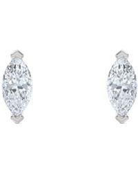 The Diamond Store - 2.00Ct Marquise Cut Lab Diamond Stud Earrings - Lyst