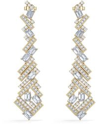 The Diamond Store - Luxe 8.00Ct Lab Diamond Chandelier Earrings With Igi Certified Mixed-Cut Diamonds - Lyst