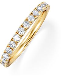 The Diamond Store - 15 Stone Chloe 18K Diamond Eternity Ring 0.50Ct G/Vs - Lyst