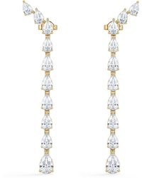 The Diamond Store - Luxe 4.00Ct Lab Diamond Drop Earrings With Igi Certified Pear-Cut Diamonds - Lyst