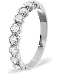 The Diamond Store - Emily 18K Diamond Eternity Ring 0.50Ct G/Vs - Lyst
