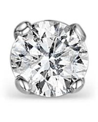 The Diamond Store - Single Stud Diamond Earring 0.50Ct Premium - Lyst