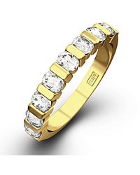 The Diamond Store - Hannah 18K Diamond Eternity Ring 0.50Ct H/Si - Lyst