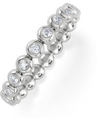 The Diamond Store - Lab Diamond Rubover Eternity Ring 0.33Ct - Lyst