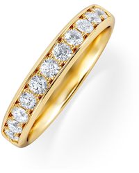 The Diamond Store - Lab Diamond Heritage Half Eternity Ring 0.50Ct H/Si - Lyst