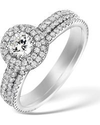 The Diamond Store - Matching Lab Diamond Engagement - Lyst