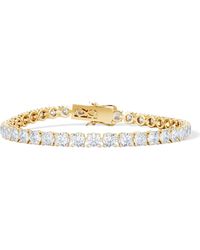 The Diamond Store - Luxe 12.00Ct Lab Diamond Tennis Bracelet With Igi Certified Brilliant-Cut Diamonds - Lyst