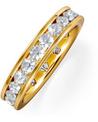 The Diamond Store - Diamond Eternity Ring Rae Channel Set 2.00Ct G/Vs - Lyst