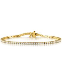The Diamond Store - Diamond Tennis Bracelet Chloe 2.00Ct Premium Claw Set - Lyst