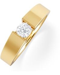 The Diamond Store - Jessica 0.25Ct Round Cut Lab Diamond Solitaire Engagement Ring - Lyst