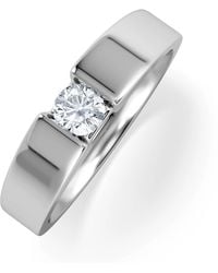 The Diamond Store - Certified Jessica 18K Diamond Engagement Ring 0.25Ct-G-H/Si - Lyst