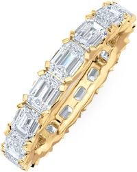 The Diamond Store - Sempre Emerald Cut 3.00Ct Lab Diamond Eternity Ring - Lyst