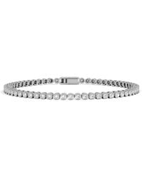 The Diamond Store - 0.50Ct Round Cut Lab Diamond Bezel Tennis Bracelet - Lyst