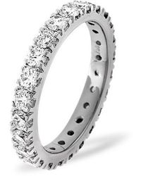 The Diamond Store - Eternity Ring Poppy Diamond 2.00Ct H/Si - Lyst