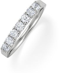 The Diamond Store - Chloe 18K Lab Diamond Eternity Ring 0.50Ct G/Vs - Lyst