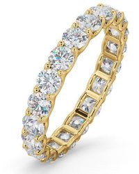 The Diamond Store - Eternity Ring Chloe 18K Diamond 2.00Ct G/Vs - Lyst