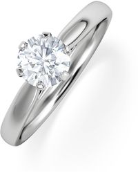 The Diamond Store - Certified 0.70Ct Chloe High Engagement Ring G/Vs - Lyst