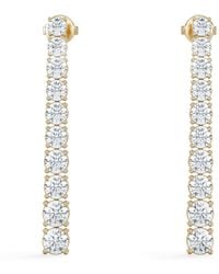 The Diamond Store - Luxe 5.00Ct Lab Diamond Drop Earrings With Igi Certified Brilliant-Cut Diamonds - Lyst