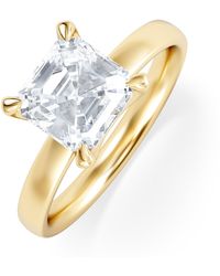 The Diamond Store - Origin 2.00Ct Asscher Cut Lab Diamond Solitaire Engagement Ring - Lyst