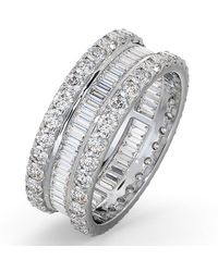 The Diamond Store - Eternity Ring Katie Diamond 3.00Ct G/Vs - Lyst