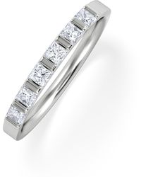 The Diamond Store - Olivia 18K Diamond Eternity Ring 0.50Ct G/Vs - Lyst