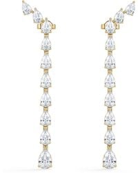 The Diamond Store - Luxe 4.00Ct Lab Diamond Drop Earrings With Igi Certified Pear-Cut Diamonds - Lyst