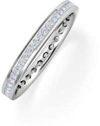 The Diamond Store - Eternity Ring Lauren Diamond 0.50Ct H/Si - Lyst