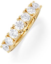 The Diamond Store - Chloe 18K 7 Stone Diamond Eternity Ring 1.00Ct G/Vs - Lyst